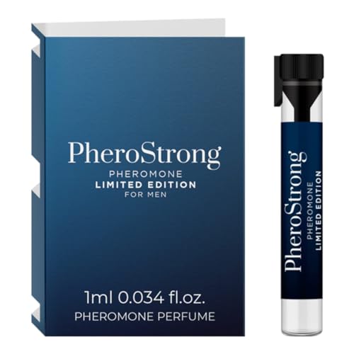 PheroStrong Pheromone Limited Edition for Men - Parfüm für Manner mit Pheromonen-Effekt Aphrodisiakum für Männer Perfume Zerstäuber für unterwegs Pheromones Perfume long lasting Sampler-Reisegröße 1ml PheroStrong Pheromone Limited Edition for Men - Parfüm für Manner mit Pheromonen-Effekt Aphrodisiakum für Männer Perfume Zerstäuber für unterwegs Pheromones Perfume long lasting Sampler-Reisegröße 1ml von PheroStrong
