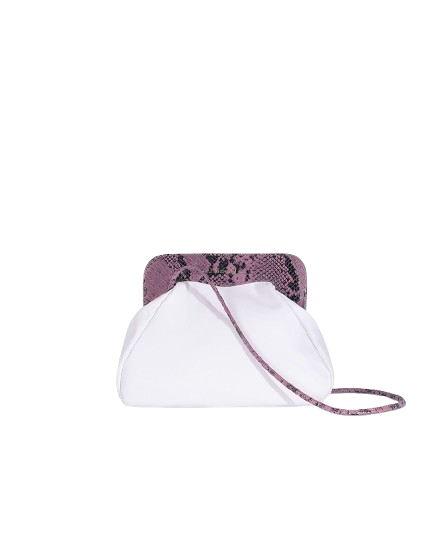 Constance white & mauve python - White - Phialebel - Mini bags von Phialebel
