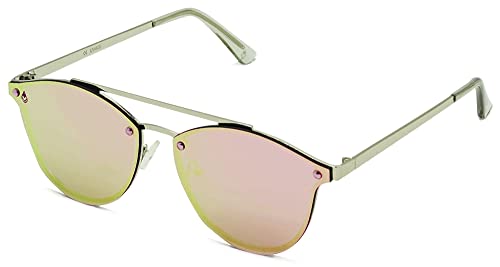 Phieres Phirillo - Sonnenbrille für Damen und Herren, Pilotenbrille in Rosa von Phieres