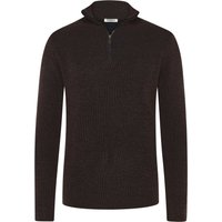 Phil Petter Heavy-Strick-Troyer aus Merinowolle in Bicolor-Optik in L von Phil Petter