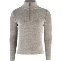 Phil Petter Heavy-Strick-Troyer aus Merinowolle in Bicolor-Optik in L von Phil Petter