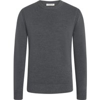 Phil Petter Pullover aus Wolle in Perlstrickmuster mit Rippbündchen in XXL von Phil Petter