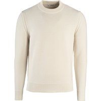 Phil Petter Pullover aus Wolle in Perlstrickmuster mit Rippbündchen in XXL von Phil Petter