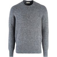 Phil Petter Strick-Pullover in Melange-Optik mit Alpakawolle in XL von Phil Petter