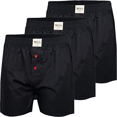 3 Phil & Co Webboxer Basis Herren American Boxer Boxershorts kariert oder Druck S - 4XL, Grösse:M, Präzise Farbe:Design 9 von Phil & Co. Berlin