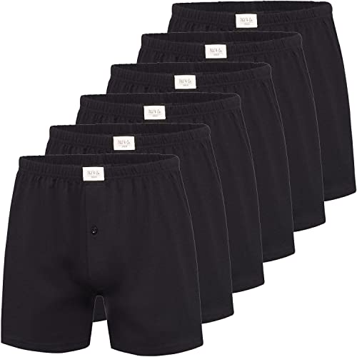 6 Stück Phil & Co Jersey Shorts Boxershorts Pant Unterhosen Herren große Größen schwarz oder blau M - 5XL, Grösse:XXL, Farbe:schwarz 6 Stück Phil & Co Jersey Shorts Boxershorts Pant Unterhosen Herren große Größen schwarz oder blau M - 5XL, Grösse:XXL, Farbe:schwarz von Phil & Co. Berlin
