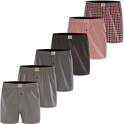Herren Boxer Multipack Classic Checks Baumwolle Boxershorts gewebt Web Webboxer Unterhosen Phil & Co. - Mix7 - XXL Herren Boxer Multipack Classic Checks Baumwolle Boxershorts gewebt Web Webboxer Unterhosen Phil & Co. - Mix7 - XXL von Phil & Co. Berlin