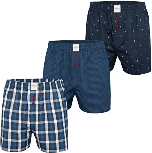Herren Boxer Multipack Classic Checks Baumwolle Boxershorts gewebt Web Webboxer Unterhosen Phil & Co. - Set1 - XXL Herren Boxer Multipack Classic Checks Baumwolle Boxershorts gewebt Web Webboxer Unterhosen Phil & Co. - Set1 - XXL von Phil & Co. Berlin