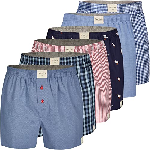 Phil Berlin 6 Webboxer Basis Herren American Boxer Boxershorts kariert oder Druck, Grösse:XXL, Präzise Farbe:Design 5 Phil Berlin 6 Webboxer Basis Herren American Boxer Boxershorts kariert oder Druck, Grösse:XXL, Präzise Farbe:Design 5 von Phil & Co. Berlin