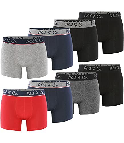 Phil & Co. Berlin 8er Pack Herren Unterhosen Retropants Trunks Farbe Multicolor 2 Größe S von Phil & Co. Berlin