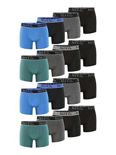 Phil & Co. Berlin Herren Boxer 16-Pack Herren Unterhosen Retropants Trunks Boxershorts aus Baumwolle Retroshorts Unterwäsche - Multicolor 3 - Größe XL von Phil & Co. Berlin