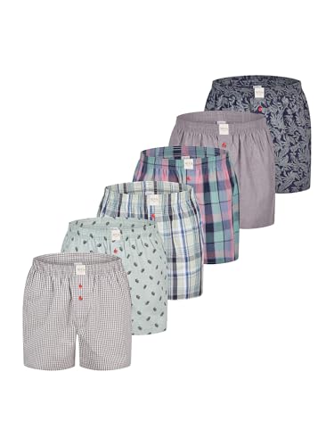 Phil & Co. Berlin Herren Boxer 6-Pack Classics - Set 21 - Größe M von Phil & Co. Berlin