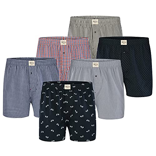 Phil & Co. Berlin Herren Boxershorts 6-Pack Web Classic - Set 5 - Größe XL Phil & Co. Berlin Herren Boxershorts 6-Pack Web Classic - Set 5 - Größe XL von Phil & Co. Berlin