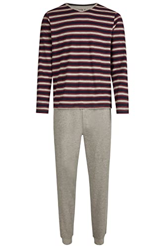 Phil & Co. Berlin Herren Pyjama Schlafanzug V-Ausschnitt Sleepwear Homewear Langarm, Farbe:grau, Größe:L - 52 Phil & Co. Berlin Herren Pyjama Schlafanzug V-Ausschnitt Sleepwear Homewear Langarm, Farbe:grau, Größe:L - 52 von Phil & Co. Berlin