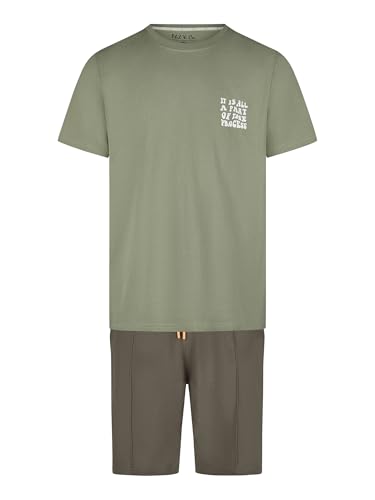 Phil & Co. Berlin Herren Pyjama Shorty - Mint-grün - Größe XXL von Phil & Co. Berlin