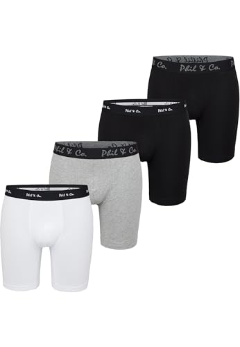 Phil & Co. Berlin Herren Retro Pants Retroshorts Unterhose Unterwäsche Männer 4-Pack All Styles - 4-Longboxer-Set4 - Größe XL Phil & Co. Berlin Herren Retro Pants Retroshorts Unterhose Unterwäsche Männer 4-Pack All Styles - 4-Longboxer-Set4 - Größe XL von Phil & Co. Berlin