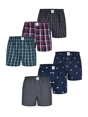 Phil & Co. Berlin MG-1 Herren Boxershorts 6-Pack Classics - Set24 Größe M von Phil & Co. Berlin