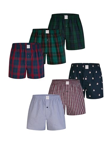 Phil & Co. Berlin MG-1 Herren Boxershorts 6-Pack Classics - Set25 Größe L von Phil & Co. Berlin