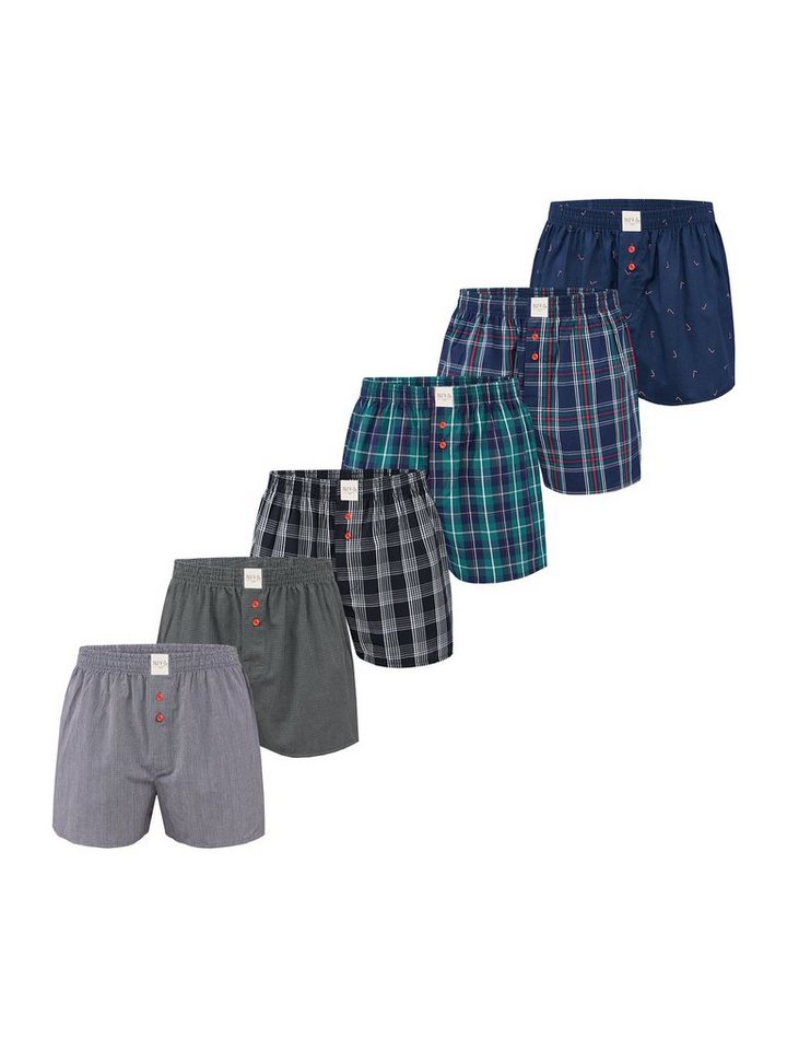 Phil & Co. Boxer Classics (6-St) Unterhose Unterwäsche American Boxer von Phil & Co.