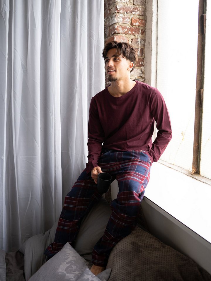 Phil & Co. Pyjama Flanell (2 tlg) Schlafanzug, Pyjama Set, Nachtwäsche von Phil & Co.