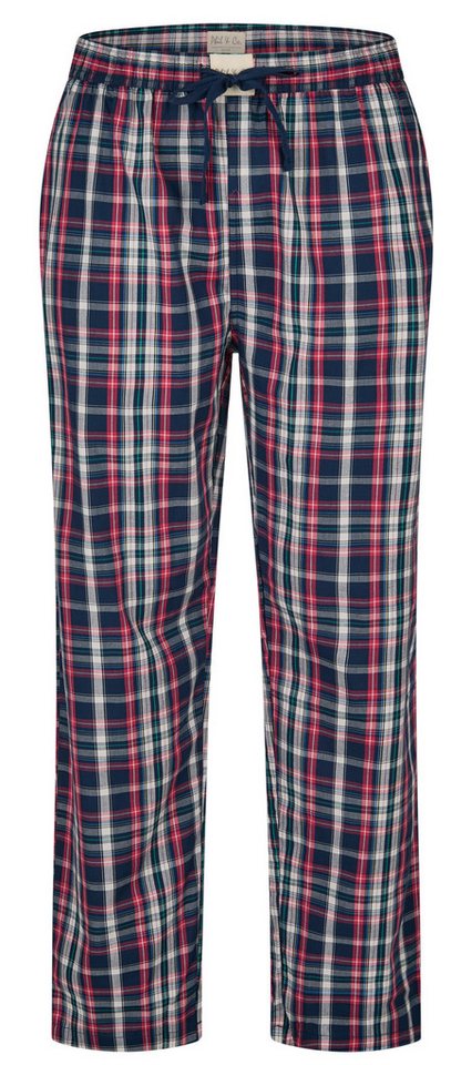 Phil & Co. Pyjamahose Herren Schlafanzughose Web Qualität (1-tlg) Baumwolle von Phil & Co.