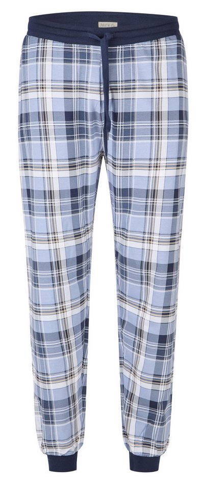 Phil & Co. Pyjamahose Herren Schlafanzughose mit Bündchen (1-tlg) Modisches Design von Phil & Co.