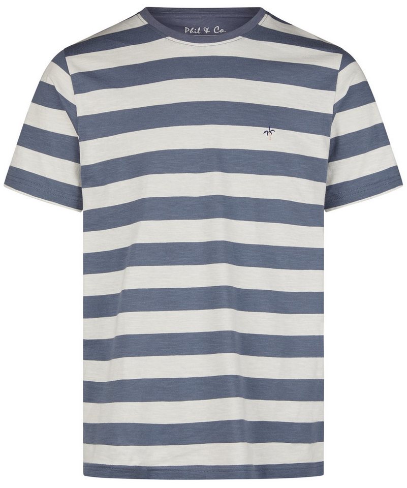 Phil & Co. Pyjamaoberteil Chill Nights (Packung, 1-tlg., 1-teilig) Herren Schlafanzugshirt Kurzarm Baumwolle T-Shirt von Phil & Co.