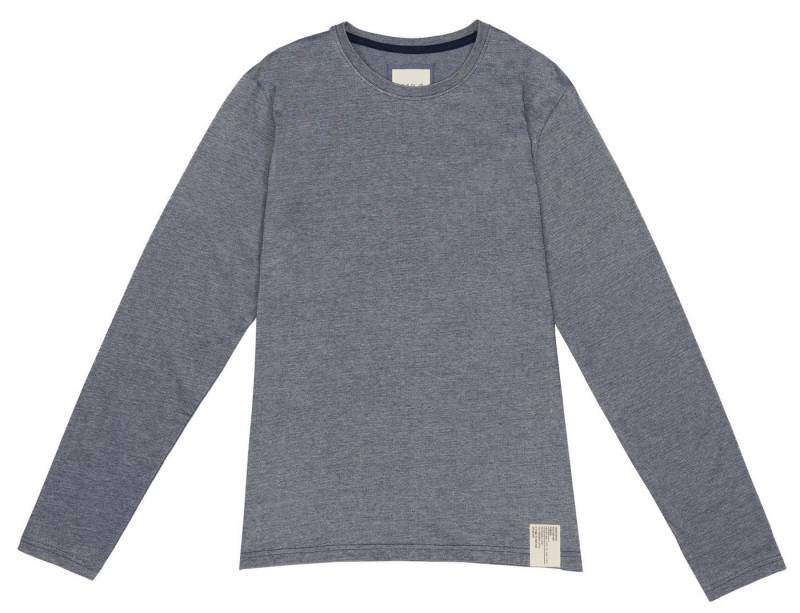 Phil & Co. Pyjamaoberteil Herren Pyjamashirt mit langem Arm (1-tlg) Baumwolle von Phil & Co.