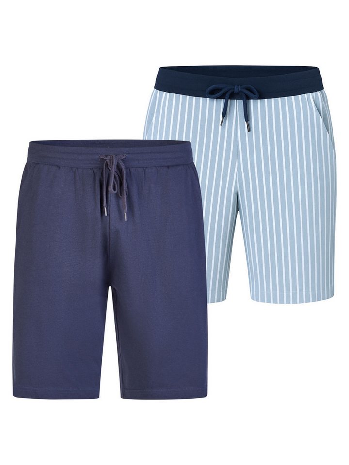 Phil & Co. Pyjamashorts Cozy Classics (2-tlg) Schlafshorts, Pyjama Shorts von Phil & Co.