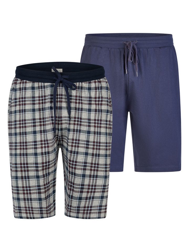 Phil & Co. Pyjamashorts Cozy Classics (2-tlg) Schlafshorts, Pyjama Shorts von Phil & Co.
