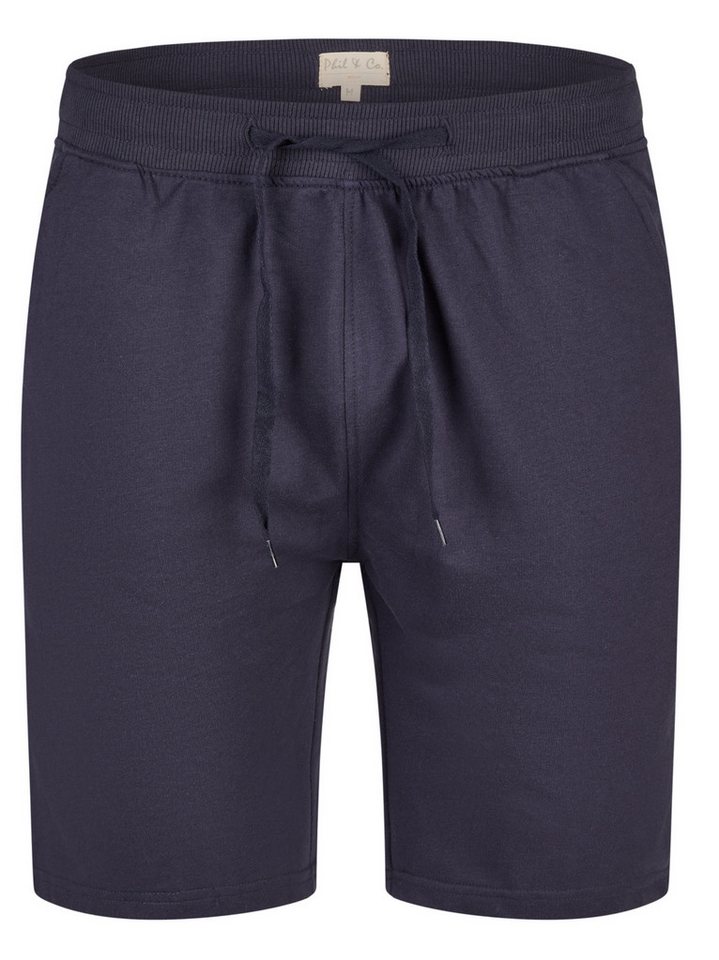 Phil & Co. Pyjamashorts Herren Pyjamahose kurz (1-tlg) Basic von Phil & Co.