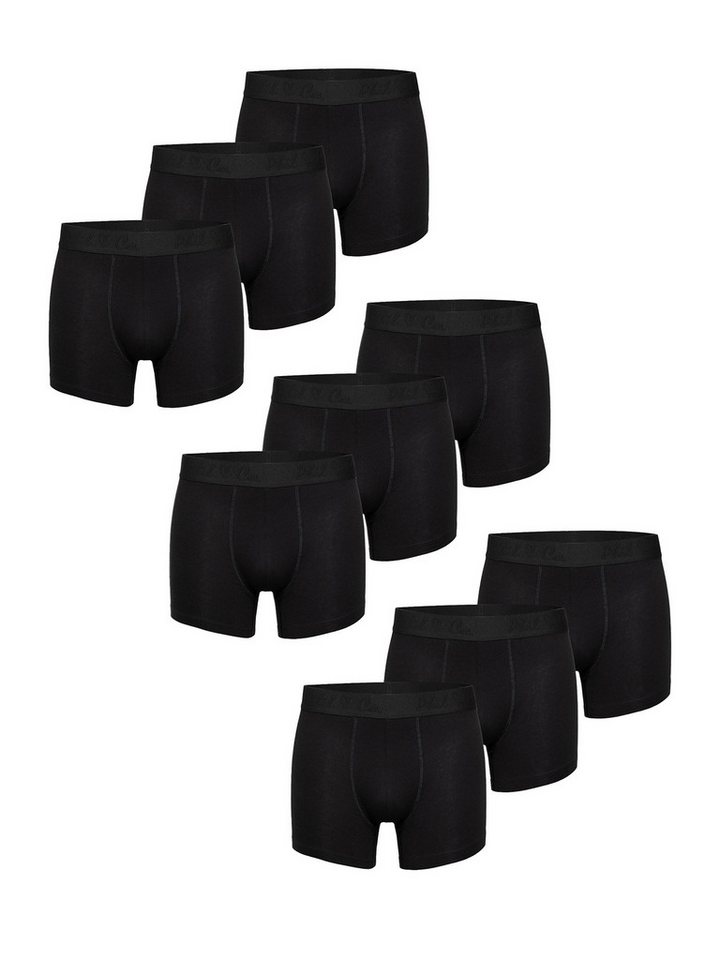 Phil & Co. Retro Pants Jersey Core Unterhose Männer enger Schnitt (9-St) Trunks Boxershorts - ohne kratzendes Etikett - 5-Piece-Cut von Phil & Co.