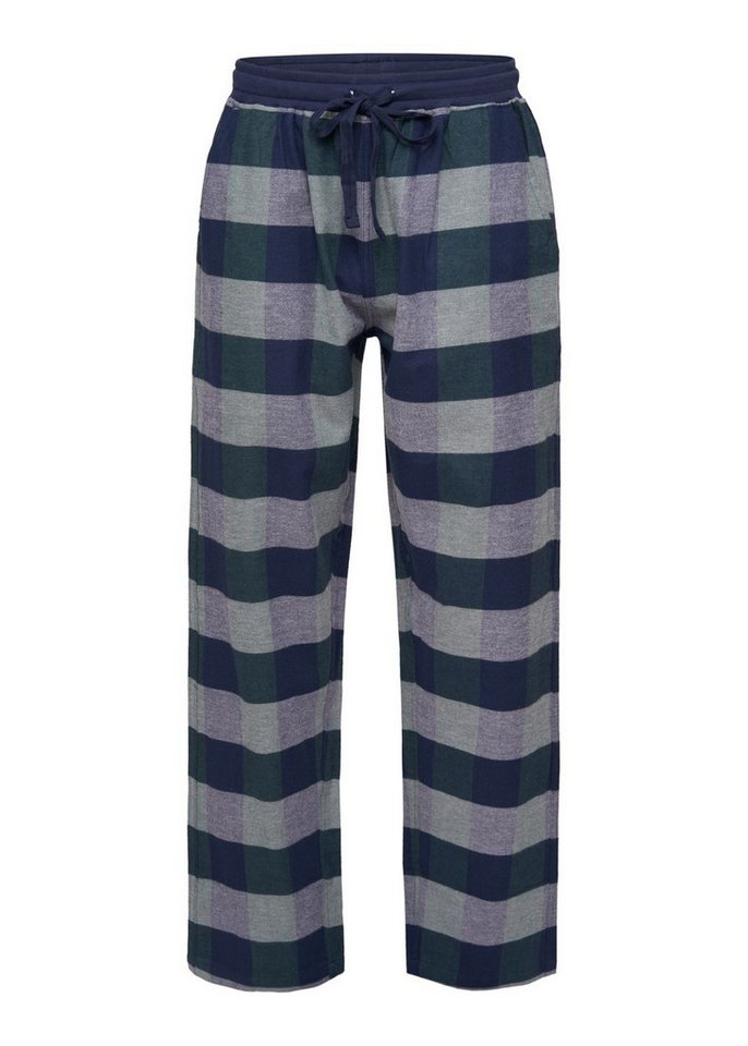 Phil & Co. Schlafanzug FLANELL Pyjamahose Schlafanzughose, warme Pyjama Schlafanzug von Phil & Co.