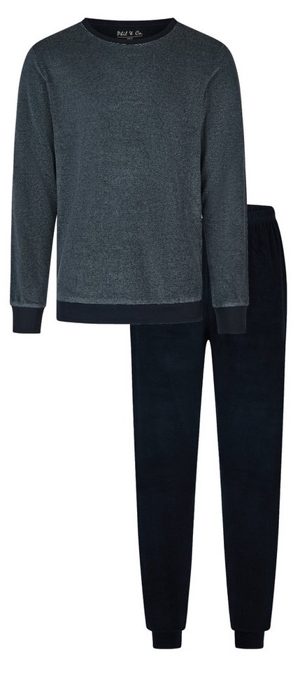 Phil & Co. Schlafanzug Herren Frottee Pyjama (2 tlg) kuschelige Qualität von Phil & Co.