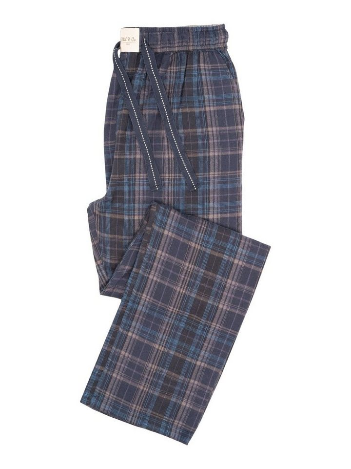 Phil & Co. Schlafanzug FLANELL Pyjamahose Schlafanzughose, warme Pyjama Schlafanzug von Phil & Co.