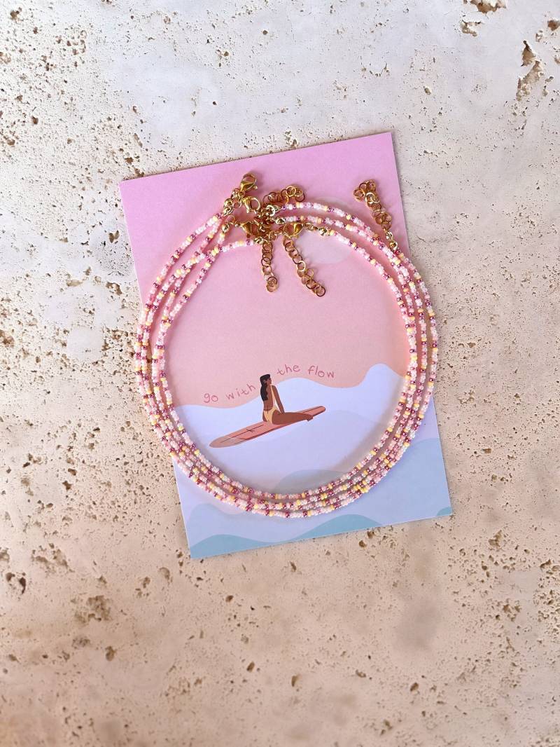 Handgefertigte Sommerhalskette Aus Edelstahl von PhilaVida