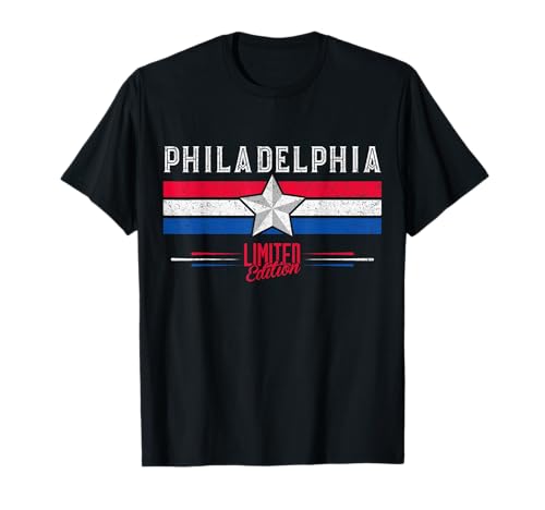 Philadelphia T-Shirt Retro Vintage Shirt Geschenk Damen Herren Kinder T-Shirt von Philadelphia Shirts Limited Edition T-Shirt Tee