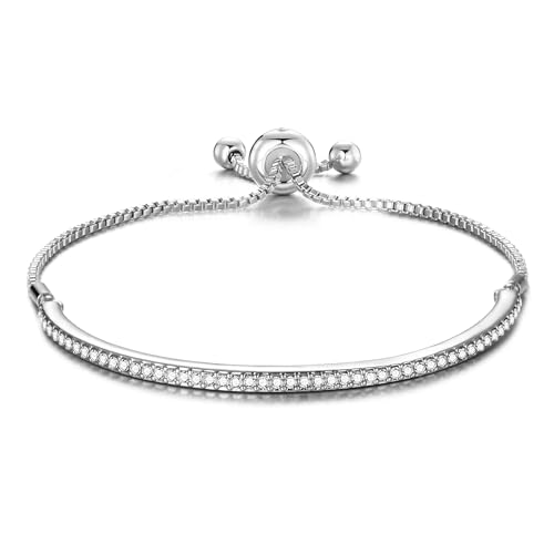 Freundschafts-Armband mit Kristallen von Swarovski® in Geschenkbeutel von Philip Jones