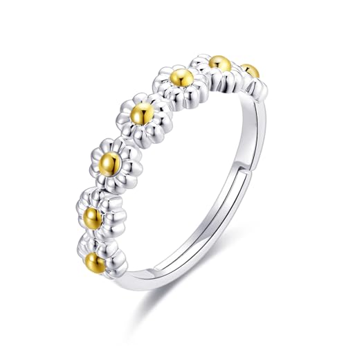 Philip Jones Verstellbarer Daisy-Chain-Ring von Philip Jones