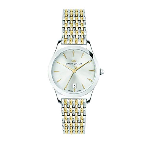 PHILIP WATCH Damen Analog Quarz Uhr mit Edelstahl Armband R8253208502 von Philip Watch