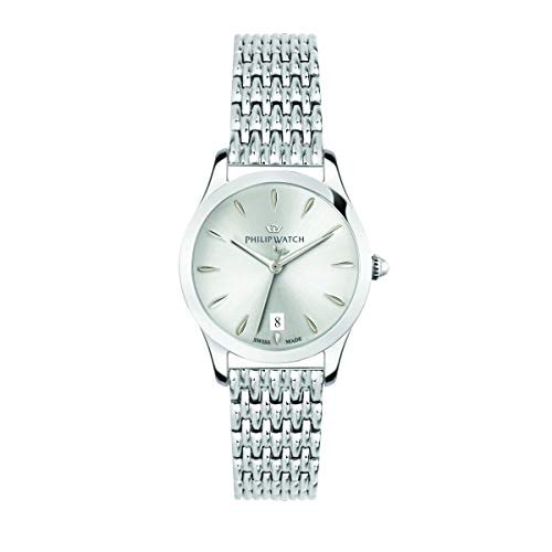 PHILIP WATCH Damen Analog Quarz Uhr mit Edelstahl Armband R8253208505 von Philip Watch