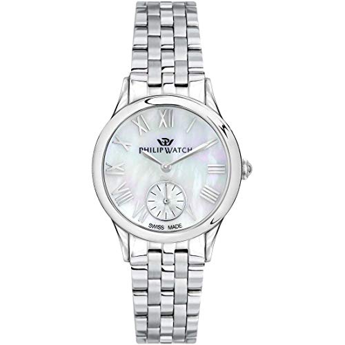 PHILIP WATCH Damen Analog Quarz Uhr mit Edelstahl Armband R8253596505 von Philip Watch