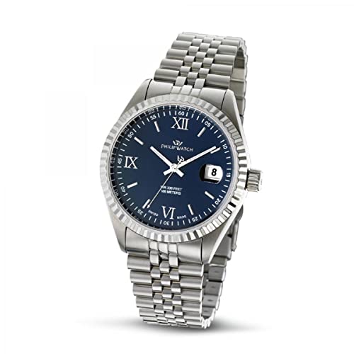 Philip Watch Caribe Orologio Uomo, Tempo e Data, Analogico - 39X31 mm von Philip Watch