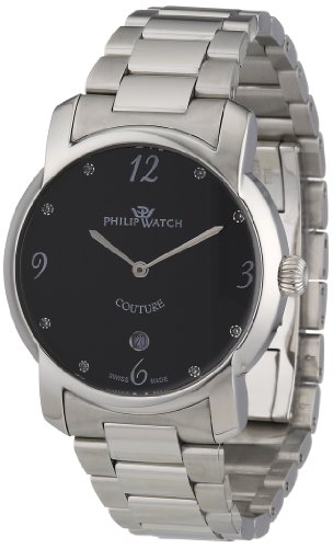 Philip Watch Damen-Armbanduhr Couture Analog Quarz Edelstahl R8253198825 Philip Watch Damen-Armbanduhr Couture Analog Quarz Edelstahl R8253198825 von Philip Watch