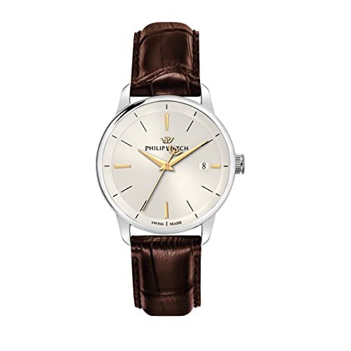 Philip Watch Anniversary Orologio Uomo, Tempo e Data, Analogico - 47x40mm von Philip Watch