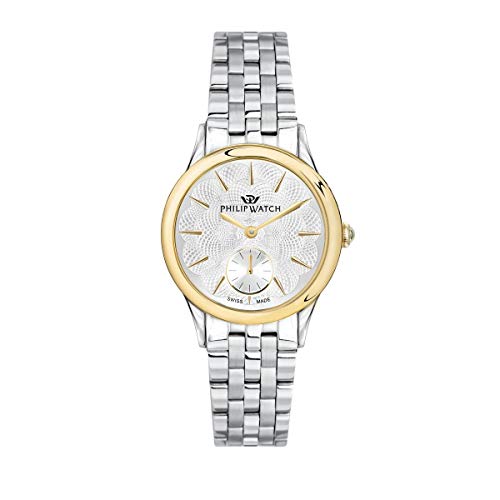 PHILIP WATCH Damen Analog Quarz Uhr mit Edelstahl Armband R8253596504 von Philip Watch