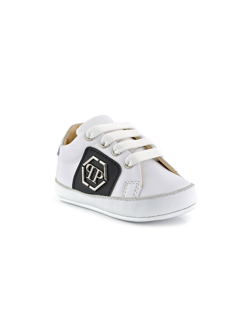 Philipp Plein Junior Hexagon Sneakers - Weiß von Philipp Plein Junior