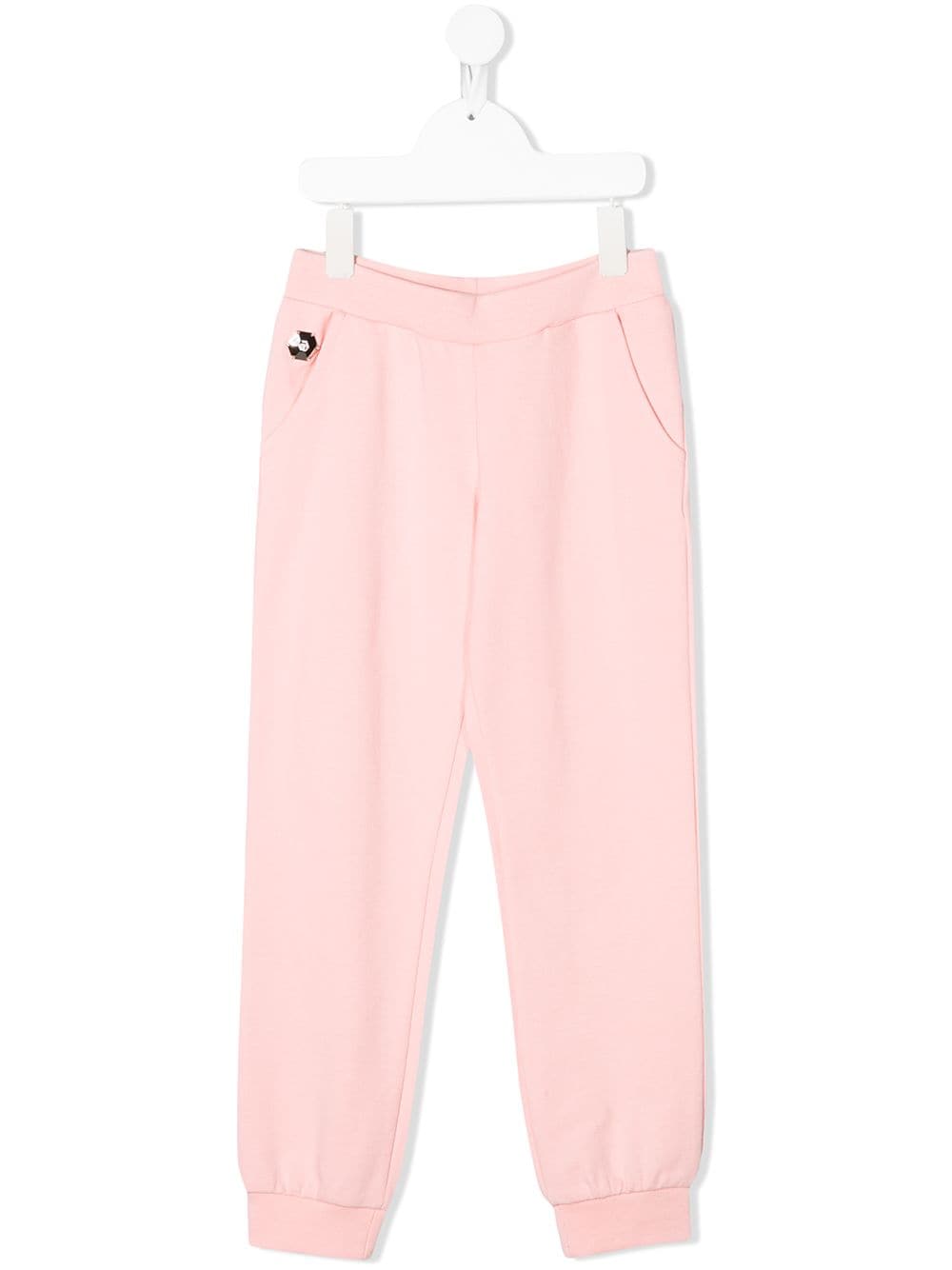 Philipp Plein Junior Jogginghose mit Logo - Rosa von Philipp Plein Junior