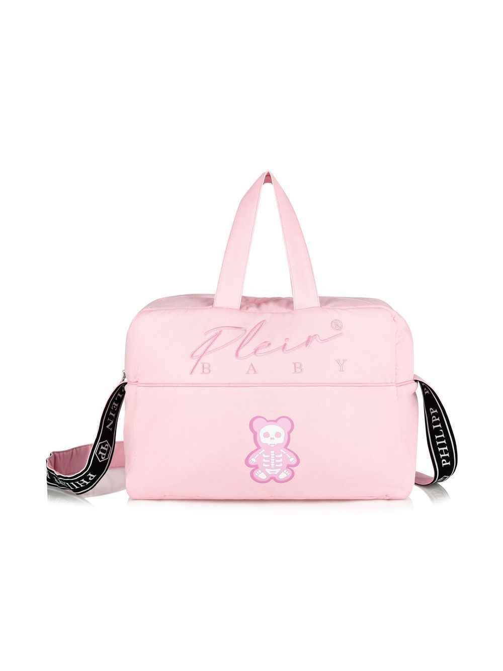 Philipp Plein Junior Wickeltasche mit Logo-Stickerei - Rosa von Philipp Plein Junior