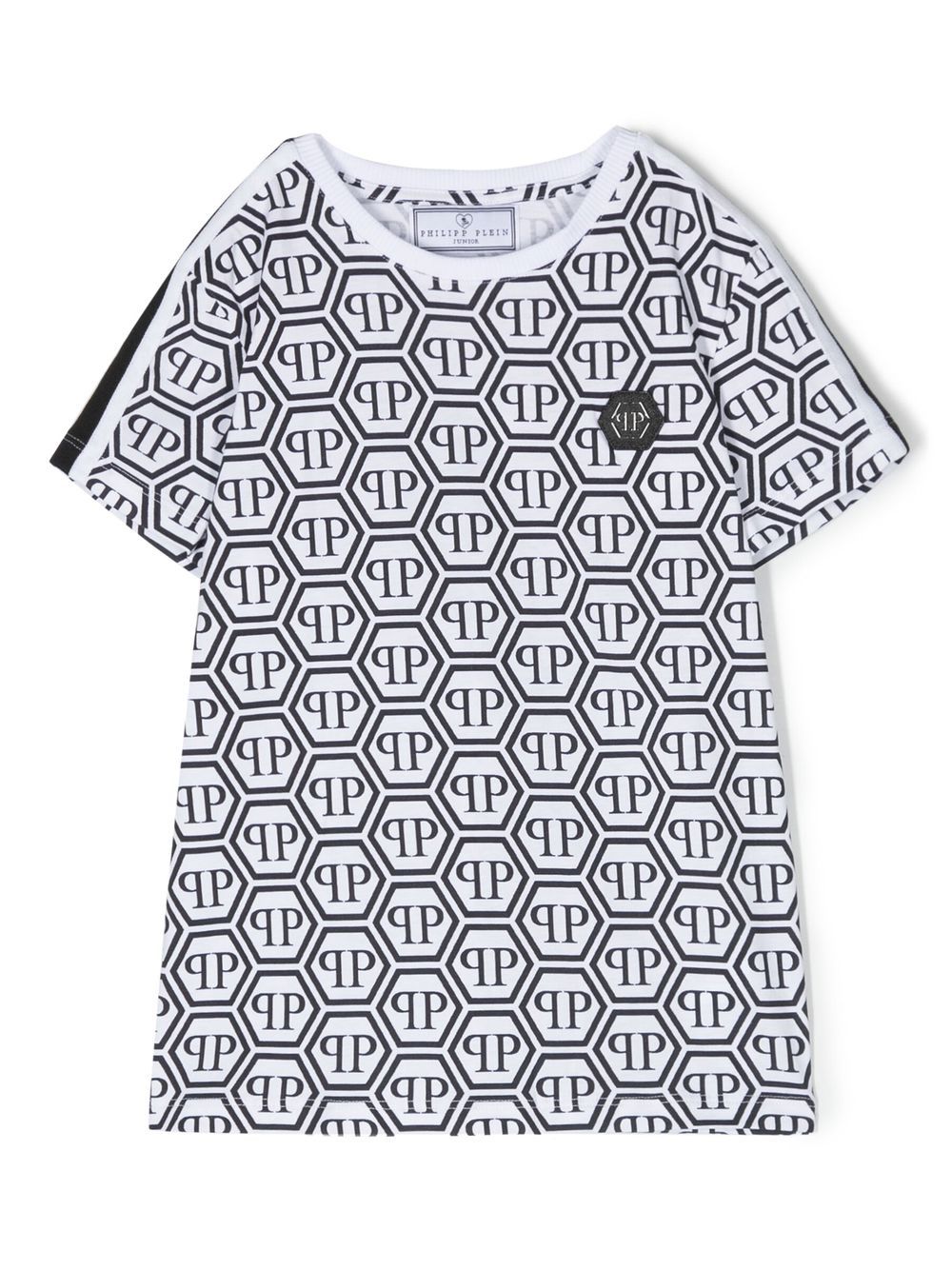 Philipp Plein Junior T-Shirt mit Logo-Print - Weiß von Philipp Plein Junior